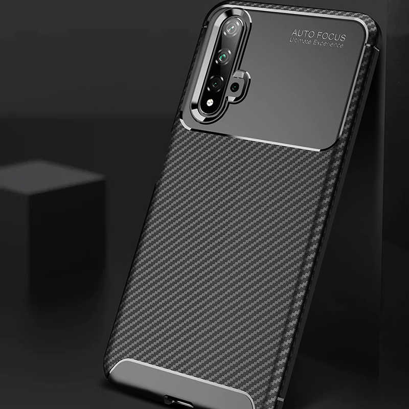 Huawei Honor 20 Uyumlu Kılıf Zore Negro Silikon Kapak - 1