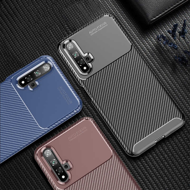 Huawei Honor 20 Uyumlu Kılıf Zore Negro Silikon Kapak - 2