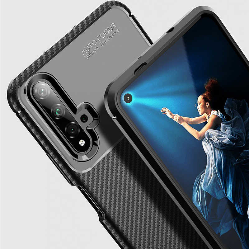 Huawei Honor 20 Uyumlu Kılıf Zore Negro Silikon Kapak - 5