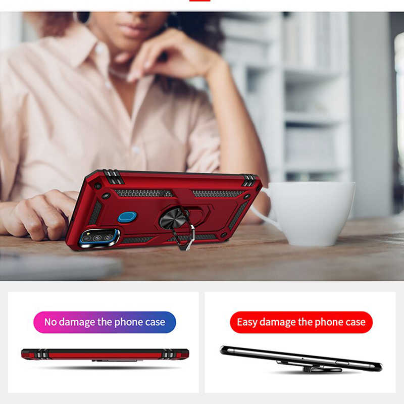 Samsung Galaxy M30S Uyumlu Kılıf Zore Vega Kapak - 4