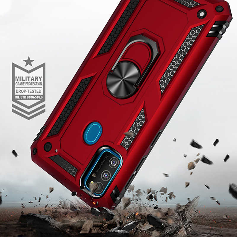 Samsung Galaxy M30S Uyumlu Kılıf Zore Vega Kapak - 9