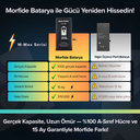 Apple iPhone XR Uyumlu 3510mAh Yüksek Kapasiteli Batarya Morfide M-Max – A Sınıf Hücre, 15 Ay Garantili