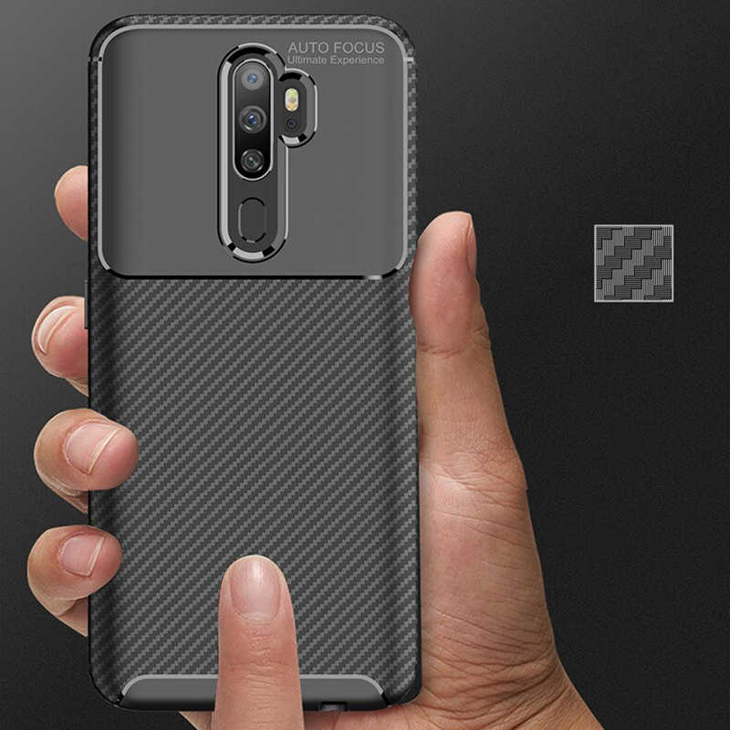 Oppo A9 2020 Uyumlu Kılıf Zore Negro Silikon Kapak - 2