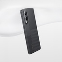 Samsung Galaxy S25 Edge Uyumlu Kılıf M-safe Şarj Özellikli Karbon Fiber Benks Montage ArmorAir Kevlar Kapak - 7