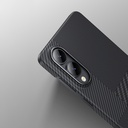 Samsung Galaxy S25 Edge Uyumlu Kılıf M-safe Şarj Özellikli Karbon Fiber Benks Montage ArmorAir Kevlar Kapak - 9