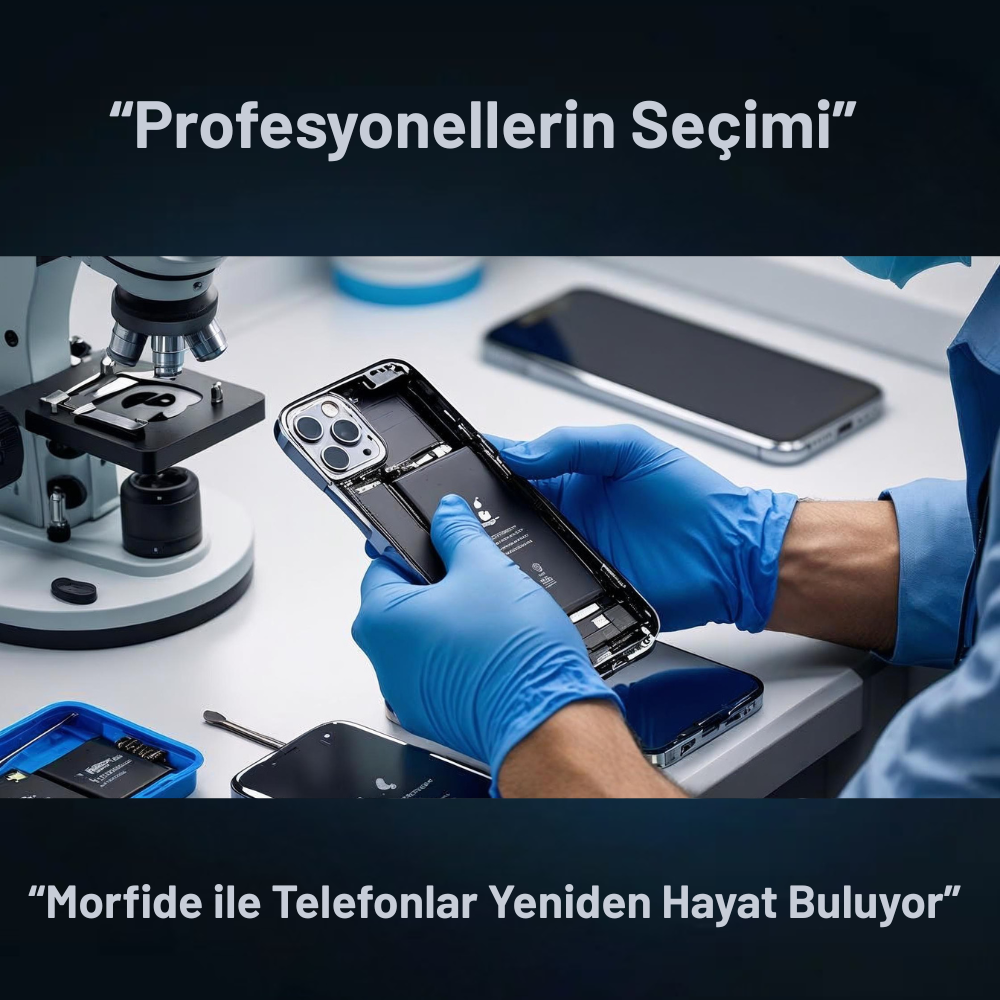 Apple iPhone 7 Uyumlu 3410mAh Yüksek Kapasiteli Batarya Morfide M-Max – A Sınıf Hücre, 15 Ay Garantili