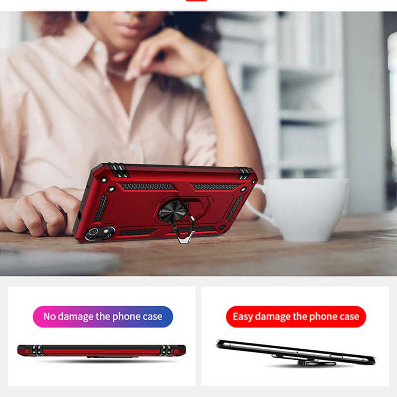 Xiaomi Redmi 7A Uyumlu Kılıf Zore Vega Kapak - 3