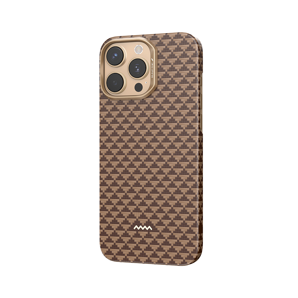 Apple iPhone 16 Pro Uyumlu Kılıf M-safe Şarj Özellikli Raptic Aramid Skin Origin Serisi Kapak - 1