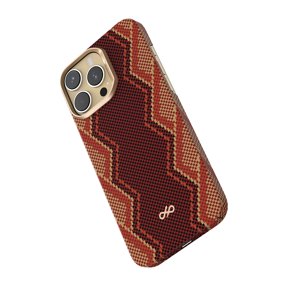 Apple iPhone 16 Pro Max Uyumlu Kılıf M-safe Şarj Özellikli Raptic Aramid Skin Bionic Serisi Kapak - 1