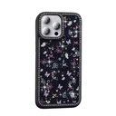 Apple iPhone 15 Pro Uyumlu Kılıf Taşlı ve Simli Tasarım Zore Azra Kapak - 3