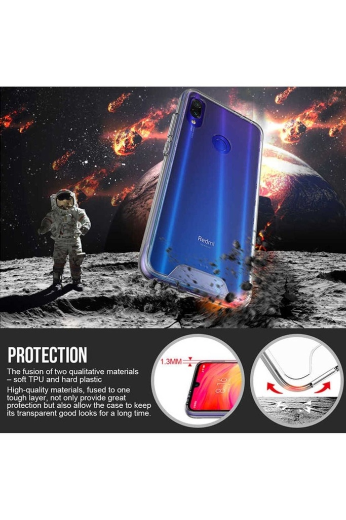 Xiaomi Redmi Note 7 Uyumlu Kılıf Zore Gard Silikon