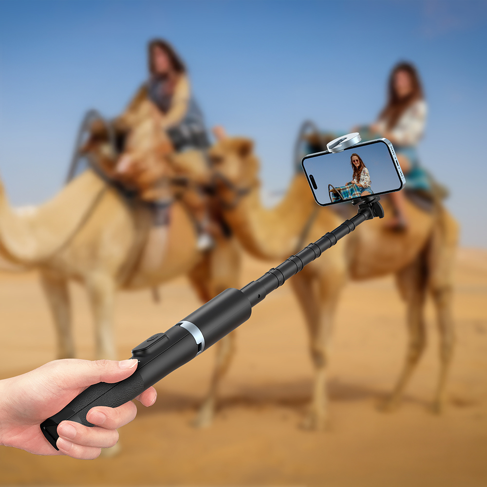 Jmary KT-259 360 Derece Dönebilen Kablosuz Kumandalı Tripod ve Selfie Çubuğu - 4