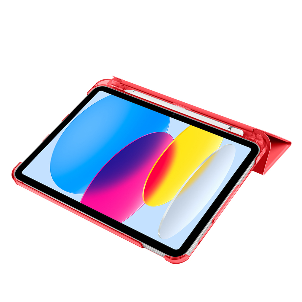 Apple iPad Air 10.9 2022 Uyumlu (10.Nesil) Zore Smart Cover Kalem Bölmeli Standlı 1-1 Kılıf - 29
