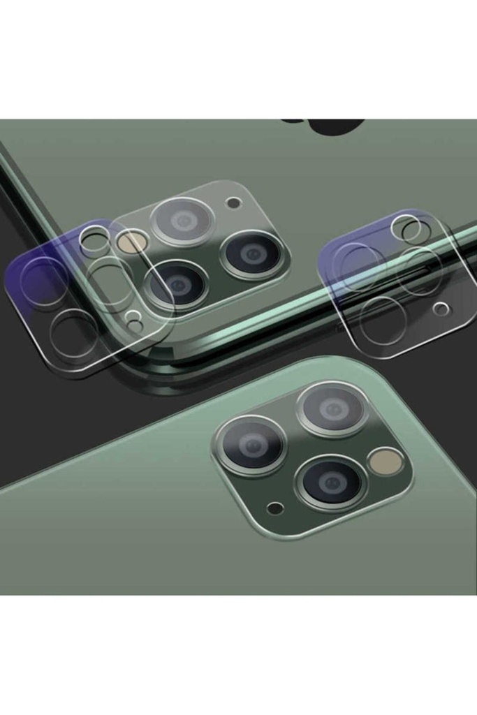 Apple iPhone 11 Pro Max Uyumlu Zore 3D Full Kamera Koruyucu