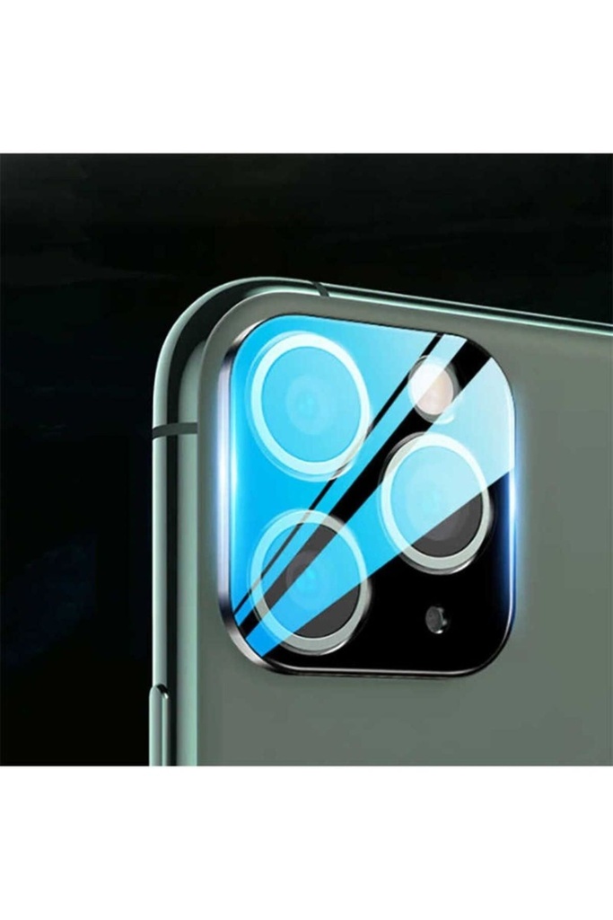 Apple iPhone 11 Pro Uyumlu Zore CP-02 Metal Kamera Koruyucu