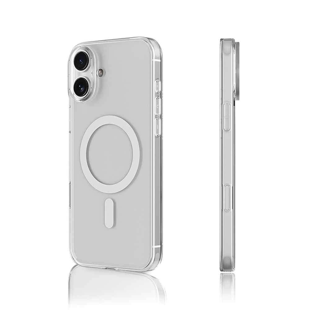 Apple iPhone 16 Uyumlu Kılıf M-safe Şarj Özellikli Youngkit Ice Serisi Kapak - 1