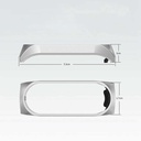 Xiaomi Mi Band 3 Uyumlu KRD-06 Metal Kordon - 1