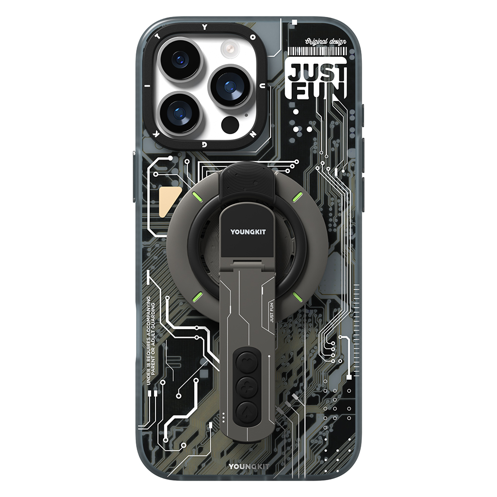 Youngkit Technology Serisi Telefon ve Tabletler için Magnetik Ring Stand - 8
