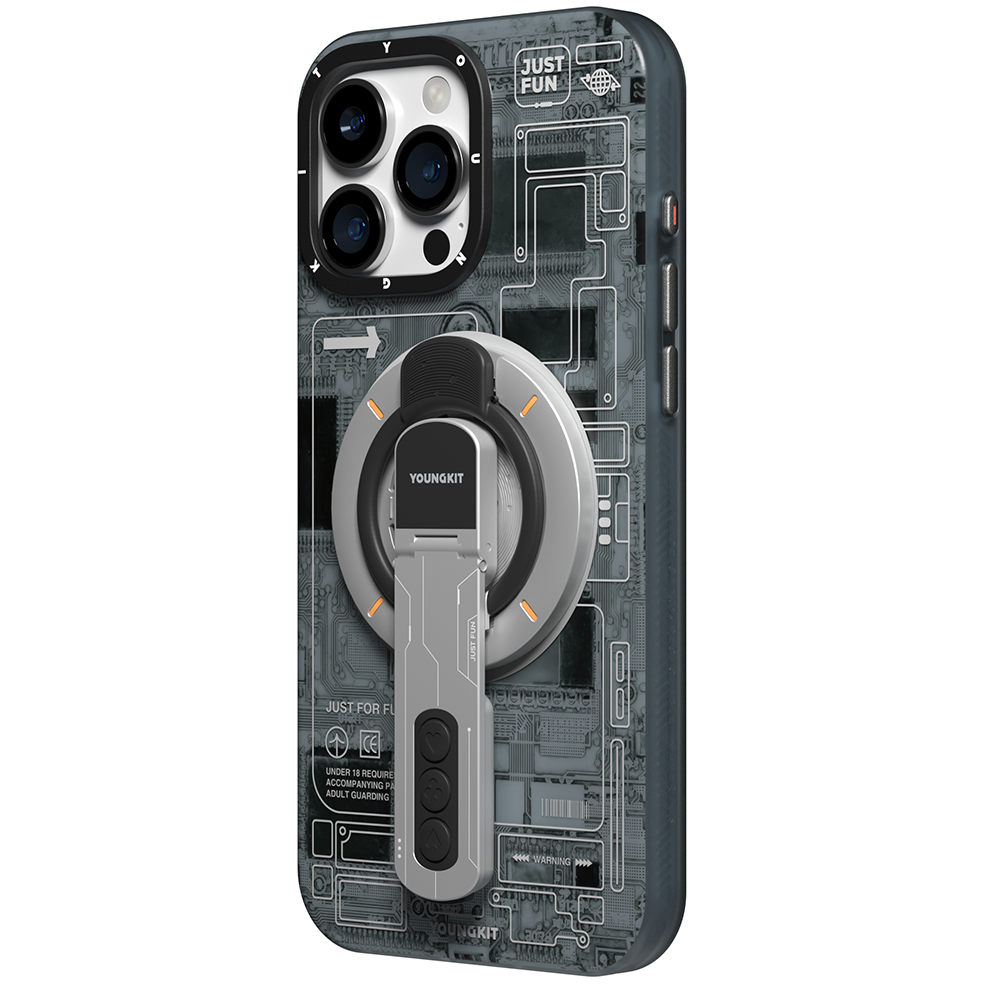 Youngkit Technology Serisi Telefon ve Tabletler için Magnetik Ring Stand - 14