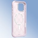 Apple iPhone 16 Pro Uyumlu Kılıf M-safe Şarj Özellikli Youngkit Argyle Serisi Kapak - 4
