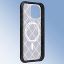 Apple iPhone 16 Pro Uyumlu Kılıf M-safe Şarj Özellikli Youngkit Argyle Serisi Kapak - 6