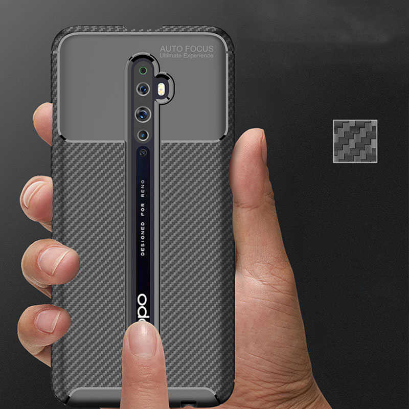 Oppo Reno 2 Uyumlu Kılıf Zore Negro Silikon Kapak - 2