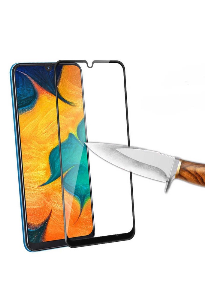Samsung Galaxy M30S Uyumlu Zore Kenarları Kırılmaya Dayanıklı Cam Ekran Koruyucu