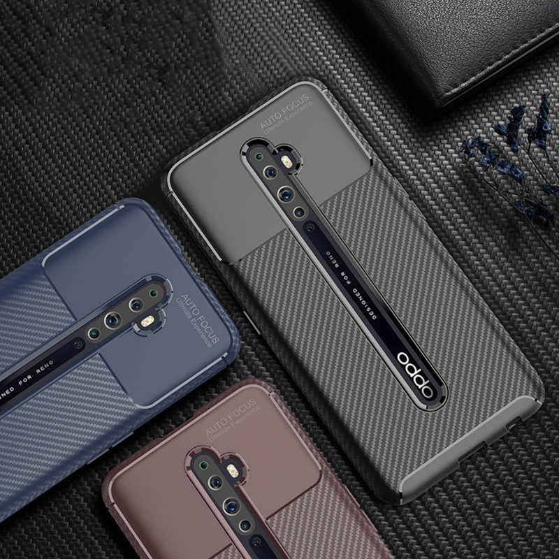 Oppo Reno 2Z Uyumlu Kılıf Zore Negro Silikon Kapak - 5