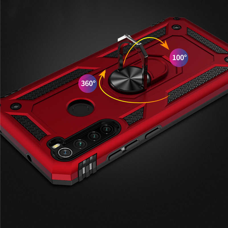 Xiaomi Redmi Note 8 Uyumlu Kılıf Zore Vega Kapak - 5