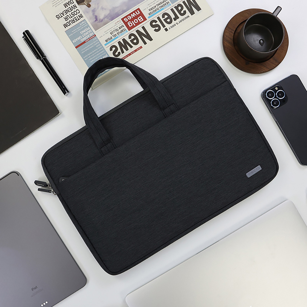 Recci RCS-S06 Su Geçirmez Polyester Kumaş 14 inç Laptop Çantası - 3