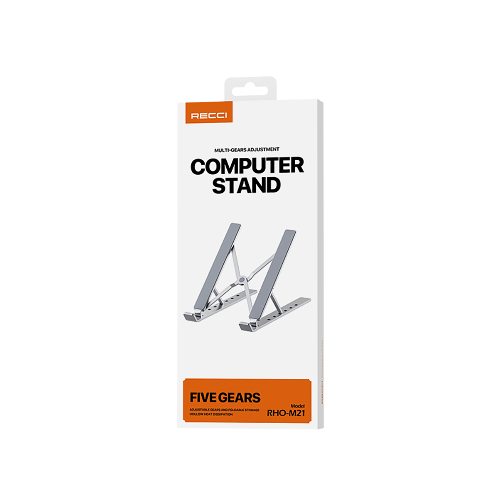 Recci RHO-M21 Çok Fonksiyonlu 5 Kademeli Ayarlanabilir Dizüstü Laptop Standı - 5
