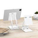 Recci RHO-M08 Ayarlanabilir Katlanabilir 90 Derece Dönebilen Telefon ve Tablet Standı - 2