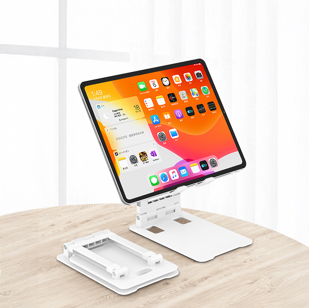 Recci RHO-M08 Ayarlanabilir Katlanabilir 90 Derece Dönebilen Telefon ve Tablet Standı - 6