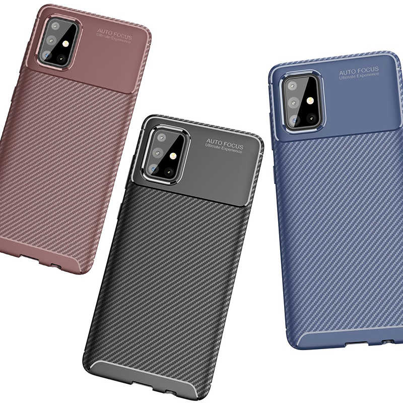Samsung Galaxy A71 Uyumlu Kılıf Zore Negro Silikon Kapak - 9