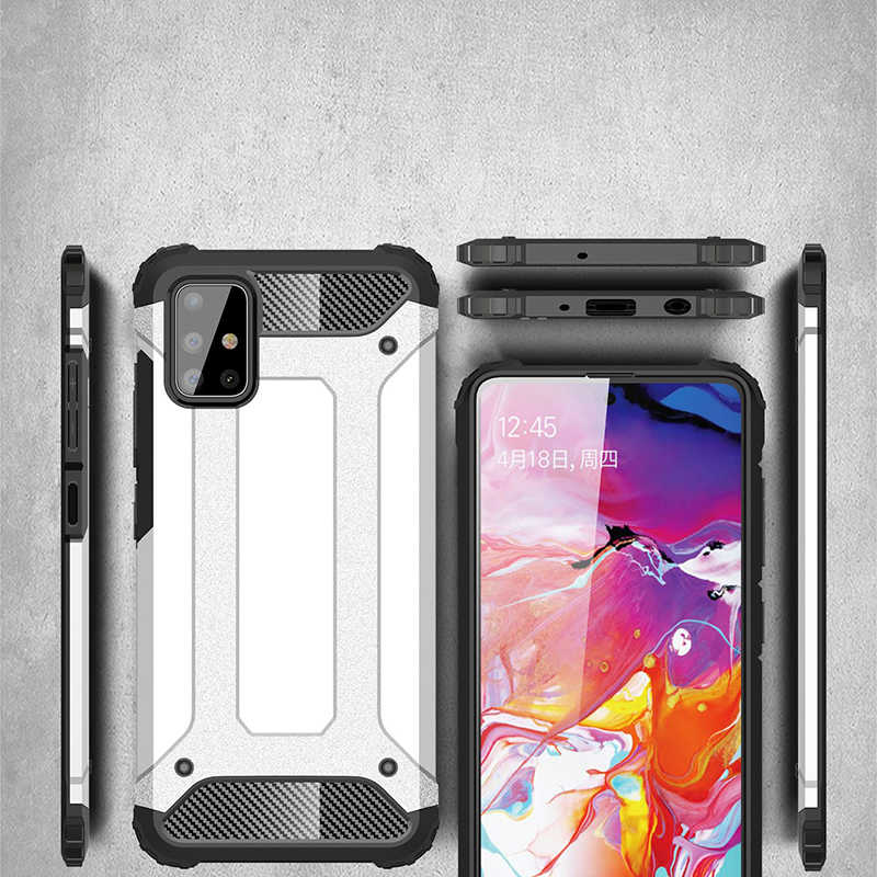 Samsung Galaxy A71 Uyumlu Kılıf Zore Crash Silikon Kapak - 2