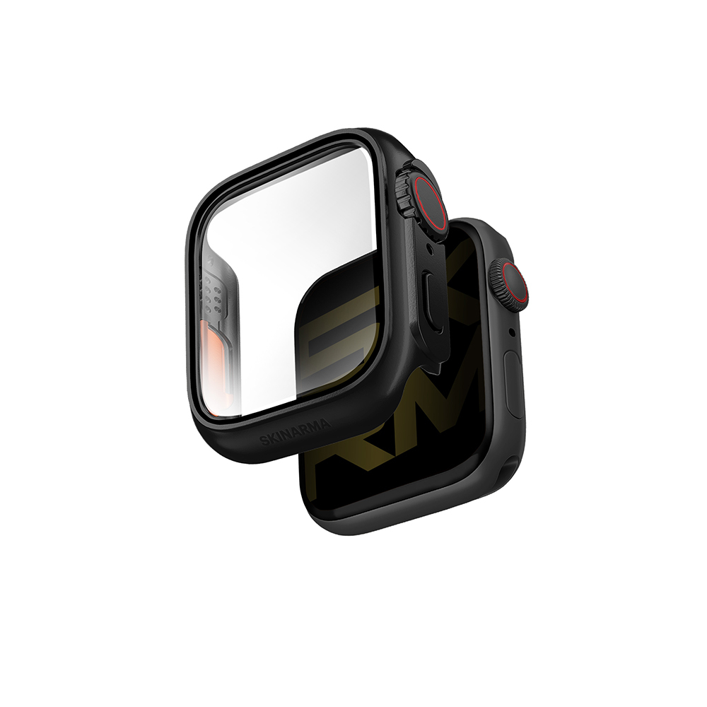 Apple Watch 10 46mm Uyumlu Skinarma Gado Pro Dijital Taç Korumalı Kasa ve Ekran Koruyucu - 1