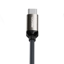 Recci RS35C USB-A to Type-C Örgü Tasarımlı Hızlı Şarj Özellikli Data ve Şarj Kablosu 1M - 6