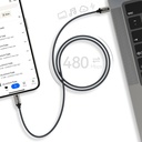 Recci RS45CC Type-C to Type-C PD 100W Örgü Tasarımlı Hızlı Şarj Özellikli Data ve Şarj Kablosu 1M - 5
