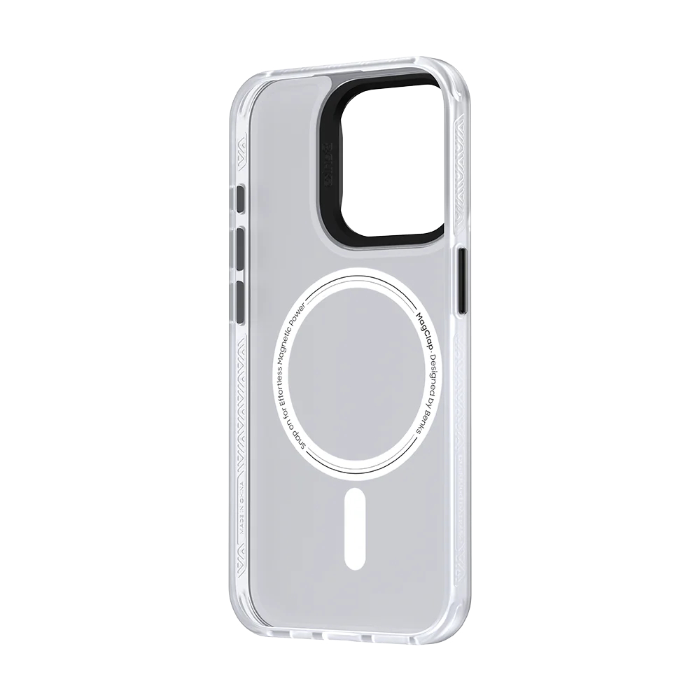 Apple iPhone 14 Pro Max Uyumlu Kılıf M-safe Şarj Özellikli Mekanik Tasarımlı Benks Perspective Serisi Kapak - 3