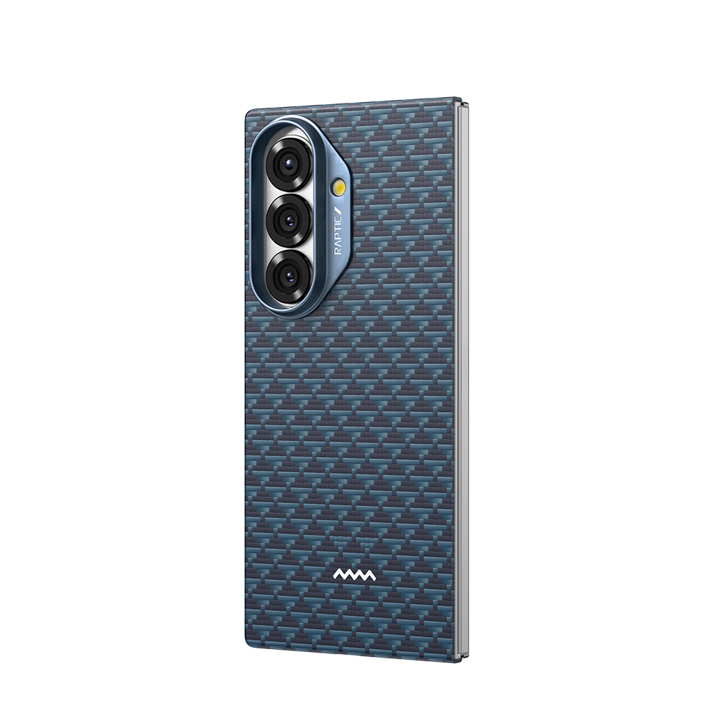 Galaxy Z Fold 7 Kılıf M-safe Şarj Özellikli Raptic Aramid Skin Origin Serisi Kapak - 13