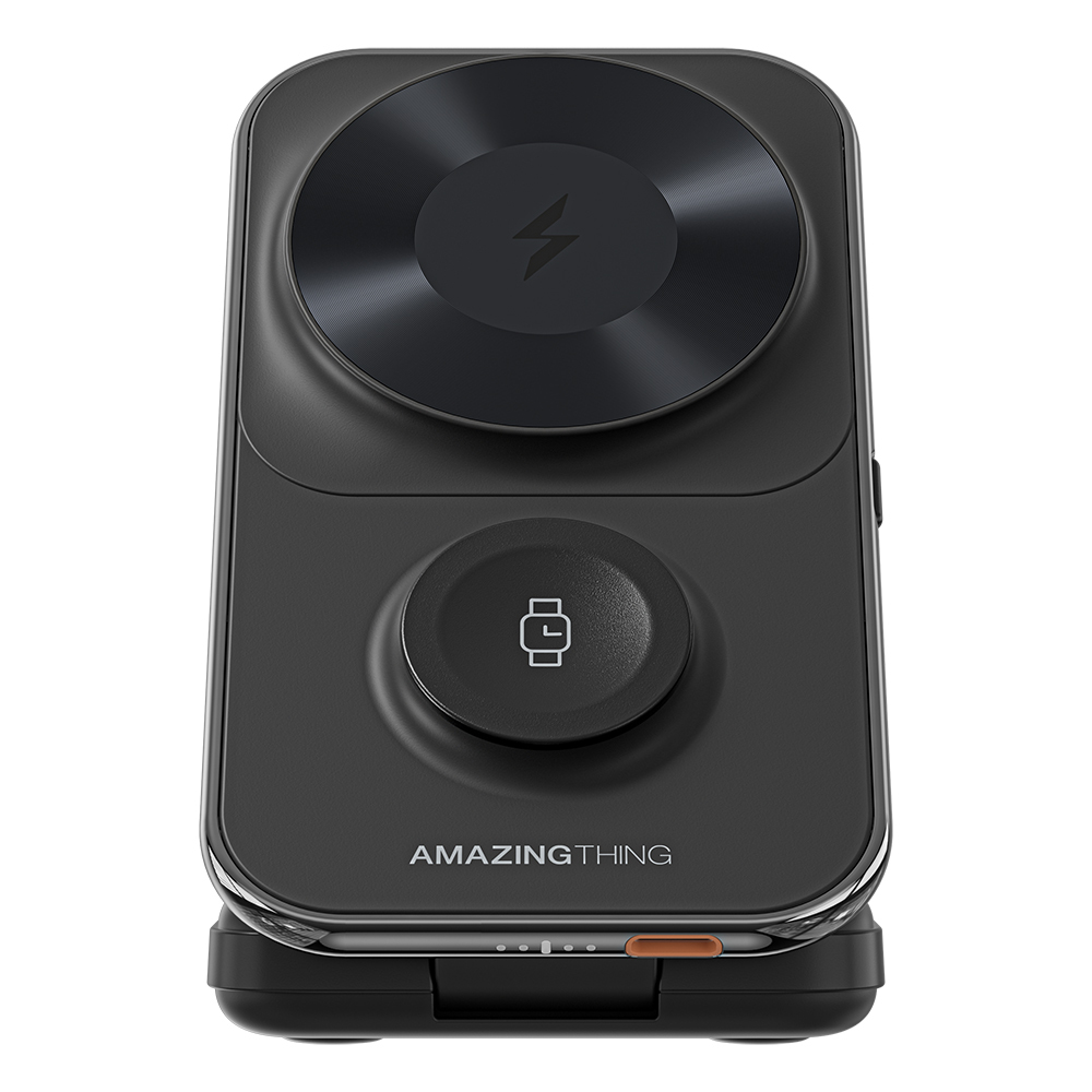 Amazingthing Thunder Pro Mag 6in1 PD22.5W Katlanabilir Standlı Kablosuz Powerbank 8000mAh - 10