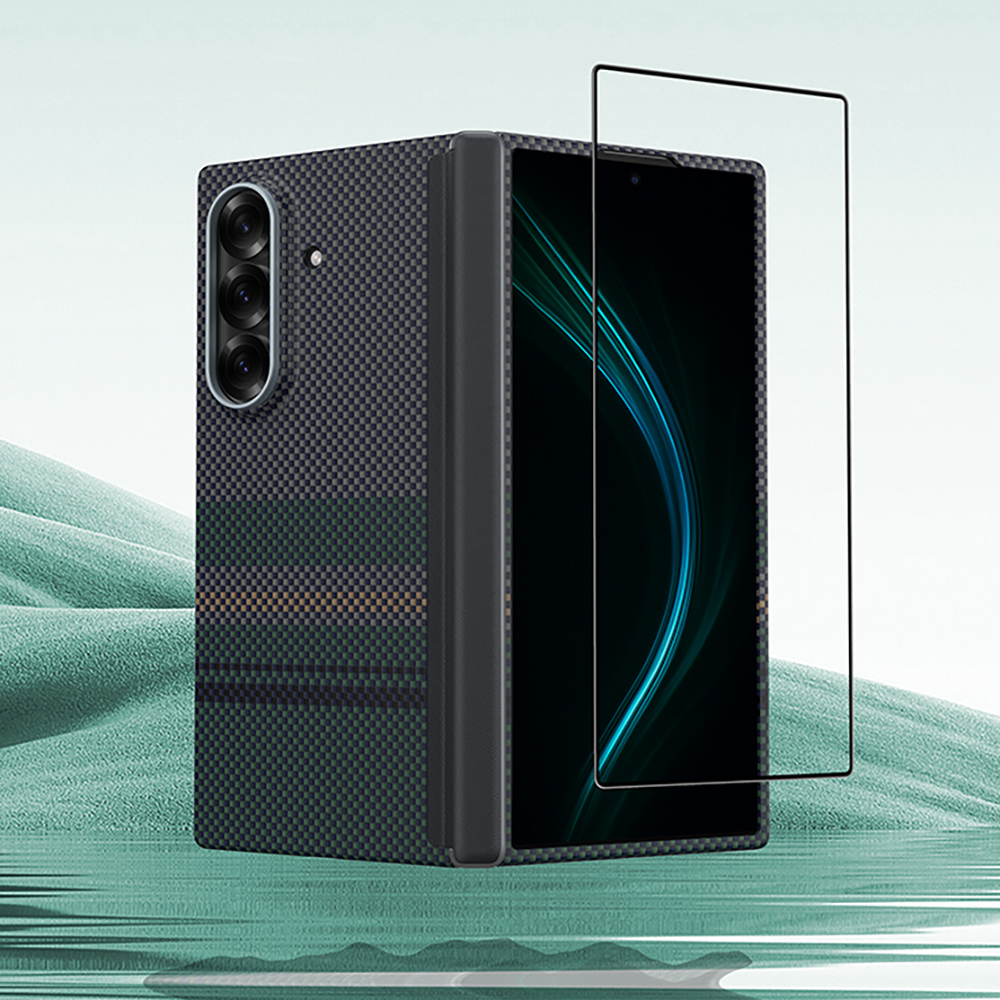 Galaxy Z Fold 7 Benks ArmorAir Aurora Grand Combo Üçlü Aksesuar Seti (Ön Arka Kevlar Kapak + Ekran Koruyucu) - 8