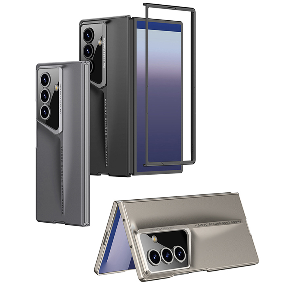 Galaxy Z Fold 7 Kılıf Ultra İnce Kamera Korumalı Sert Rubber Zore Procase Kapak - 1