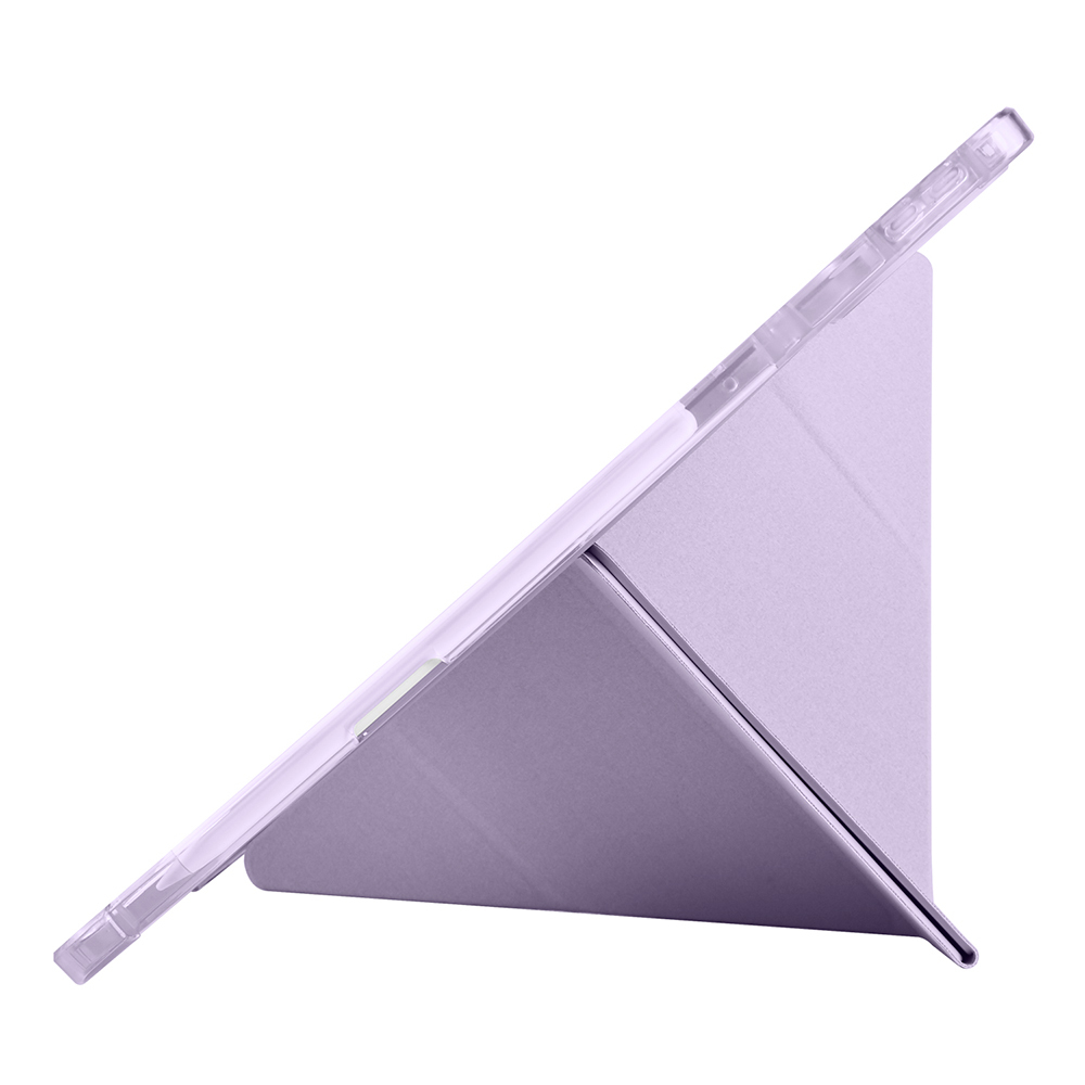 Lenovo Idea Tab Pro 12.7 TB-373FU Kılıf Zore Tri Folding Kalem Bölmeli Standlı Kılıf - 19