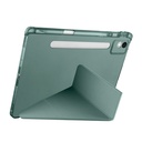 Lenovo Idea Tab Pro 12.7 TB-373FU Kılıf Zore Tri Folding Kalem Bölmeli Standlı Kılıf - 22
