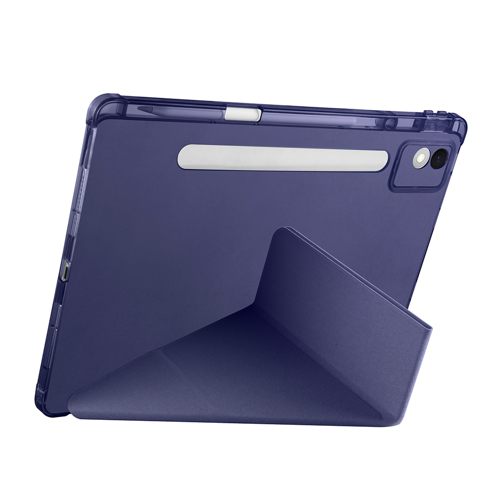 Lenovo Idea Tab Pro 12.7 TB-373FU Kılıf Zore Tri Folding Kalem Bölmeli Standlı Kılıf - 24