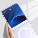 Samsung Galaxy Z Flip Uyumlu 7 Kılıf Kamera Korumalı M-safe Sert PC Zore Porto Kapak - 2