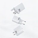 Wiwu Wi-G008 Essen Serisi GaN Tech PD Hızlı Şarj Başlığı Type-C to Type-C PD 30W Kablolu Şarj Seti - 4