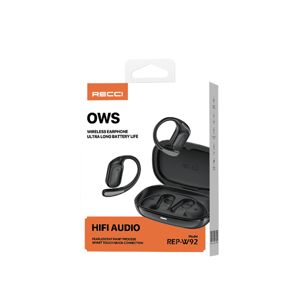 Recci REP-W92 OWS Wireless Hi-Fi Ses Kaliteli Bluetooth v5.3 Kulak İçi Kulaklık - 8