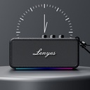 Lenyes S876 Supreme Serisi RGB Işıklı Taşınabilir Su Geçirmez TWS Bluetooth Hoparlör v5.3 45W - 8